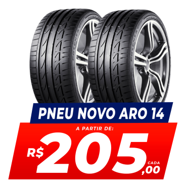 pneu aro 14 novo